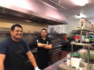 our wonderful kitchen staff at la posada
